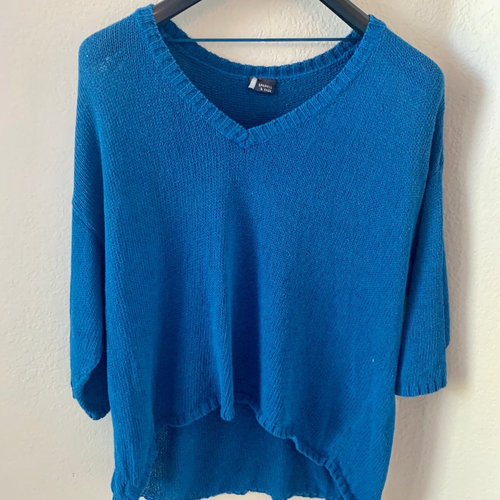 Blue Sweater